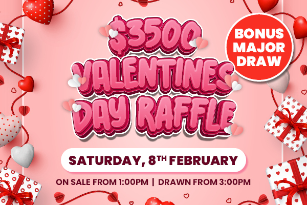 Valentine's Day Raffle - Web Thumbnail - Club Blacktown V4