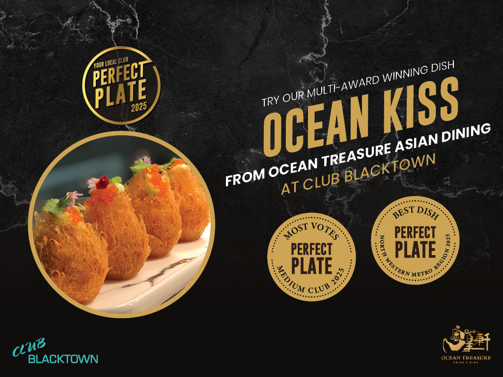Perfect Plate Winners Ocean Kiss - Till - Club Blacktown