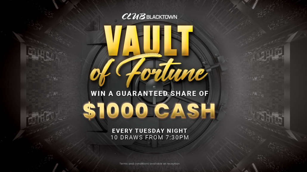 Vault of Fortune - TV Landscape - Club Blacktown
